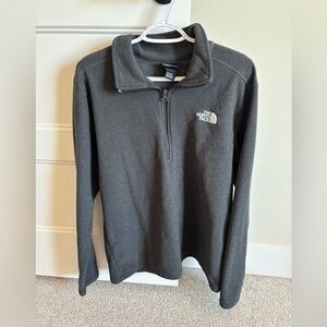 The North Face Men's Charcoal Zip-Up Sweater